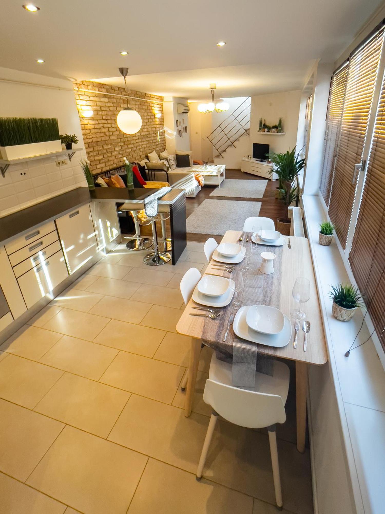 Luxurious Penthouse In The Heart Of بودابست المظهر الخارجي الصورة