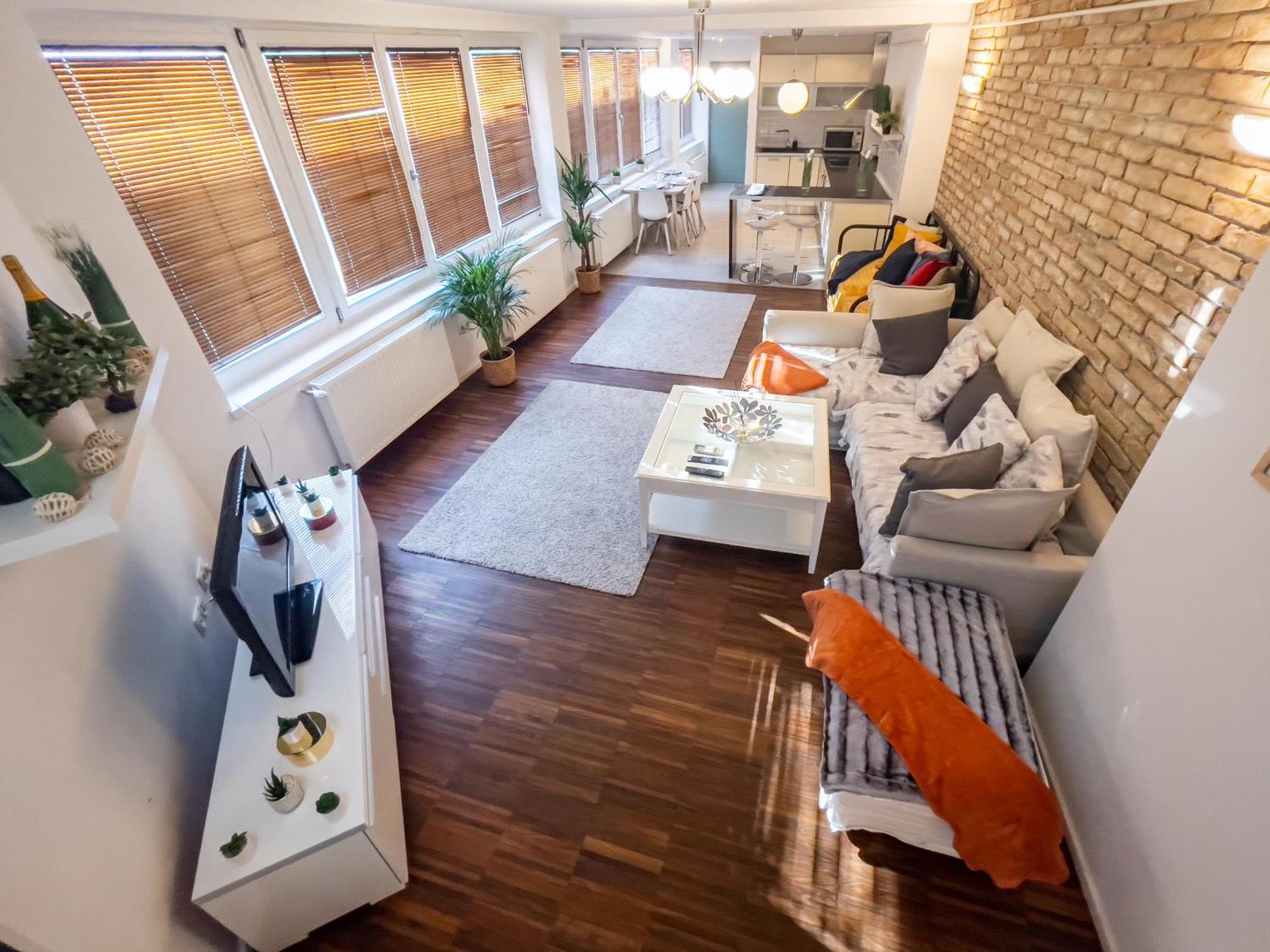 Luxurious Penthouse In The Heart Of بودابست المظهر الخارجي الصورة